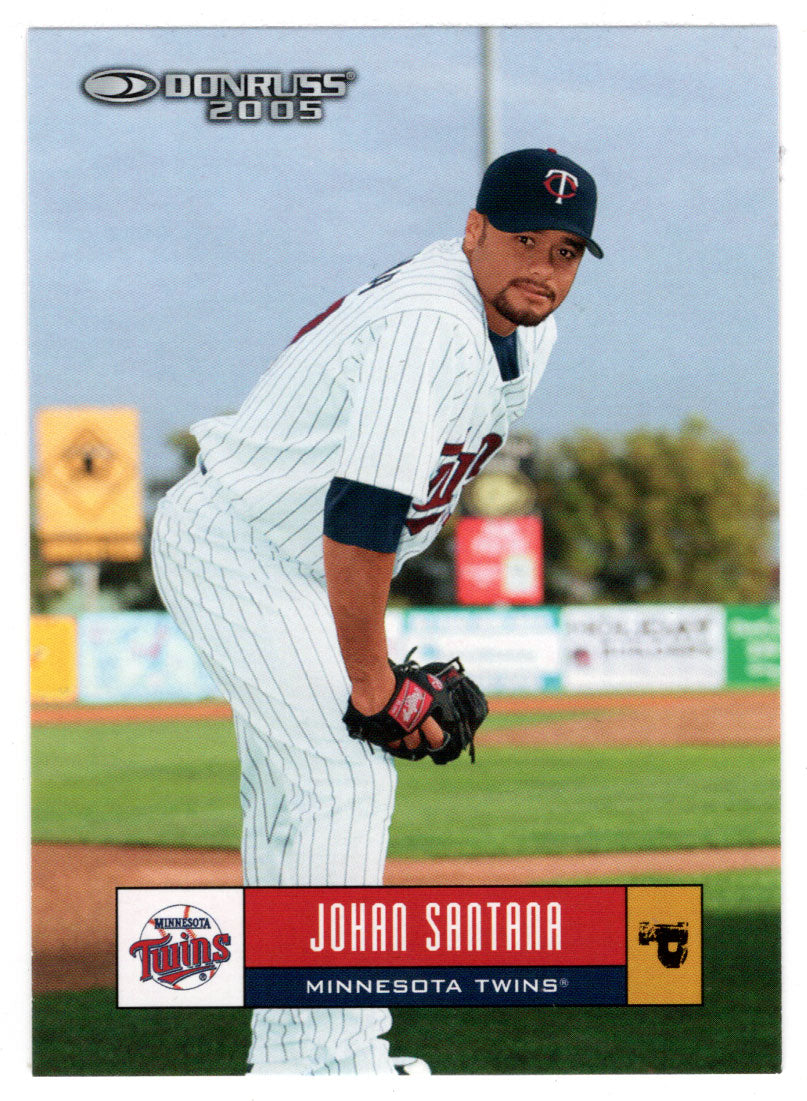 Johan Santana - Minnesota Twins (MLB Baseball Card) 2005 Donruss # 241 Mint