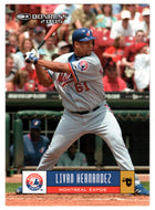 Livan Hernandez - Montreal Expos (MLB Baseball Card) 2005 Donruss # 250 Mint