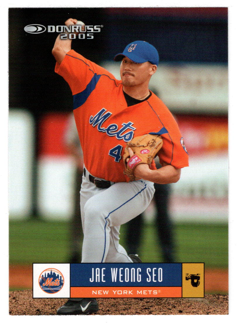 Jae Weong Seo - New York Mets (MLB Baseball Card) 2005 Donruss # 256 Mint