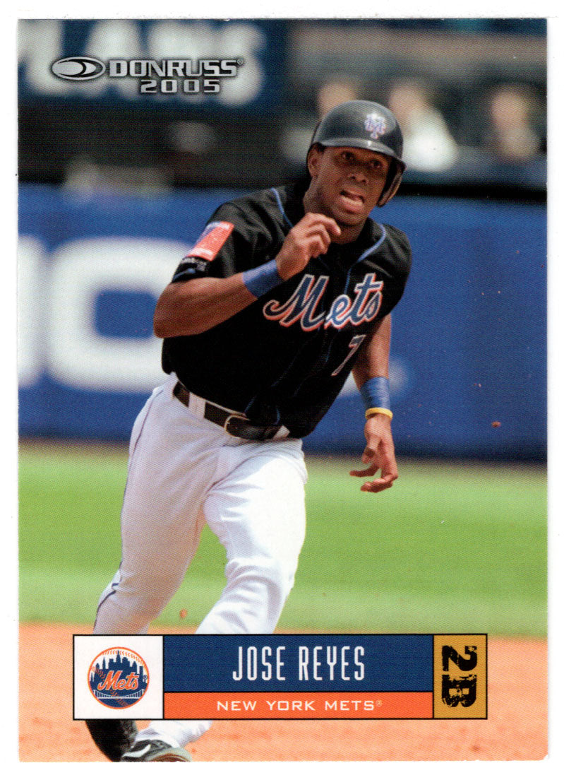 Jose Reyes - New York Mets (MLB Baseball Card) 2005 Donruss # 258 Mint