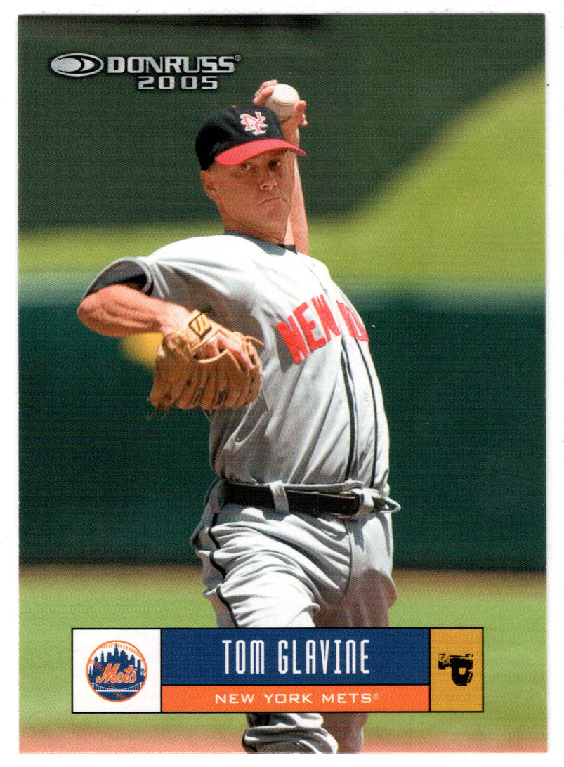 Tom Glavine - New York Mets (MLB Baseball Card) 2005 Donruss # 262 Mint