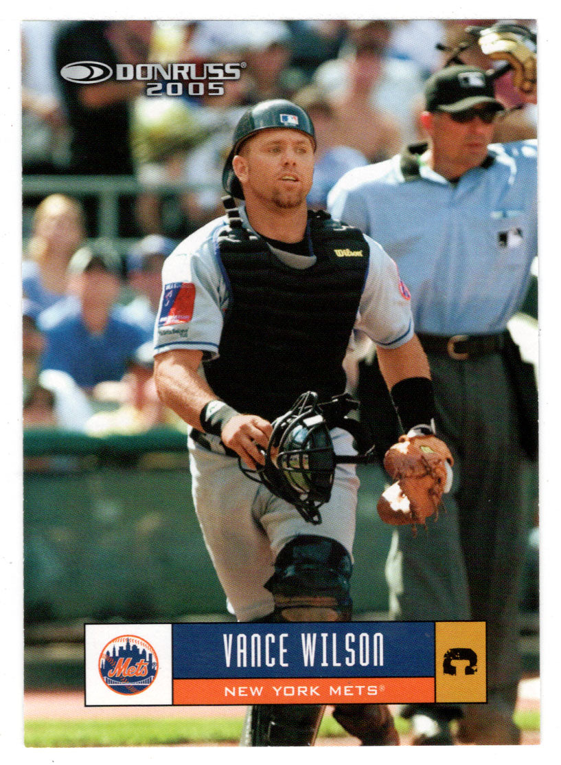 Vance Wilson - New York Mets (MLB Baseball Card) 2005 Donruss # 263 Mint