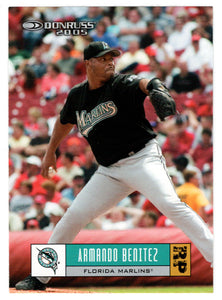 Armando Benitez - Florida Marlins (MLB Baseball Card) 2005 Donruss # 265 Mint