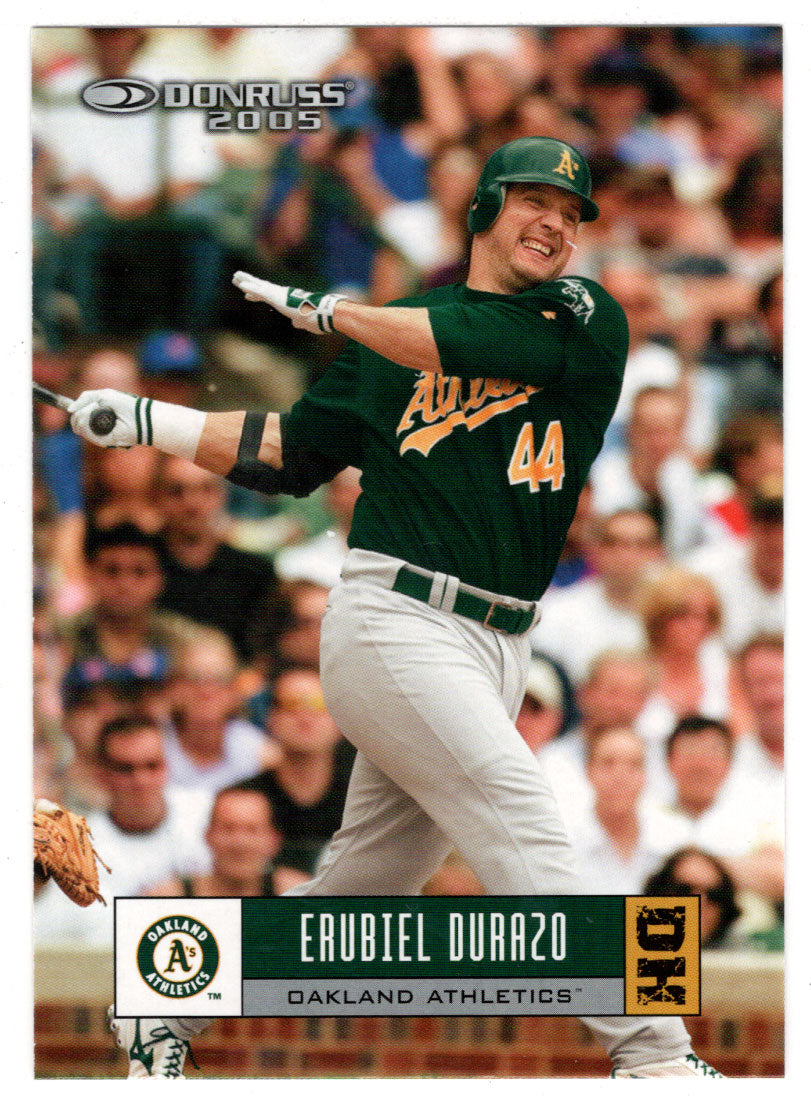 Erubiel Durazo - Oakland Athletics (MLB Baseball Card) 2005 Donruss # 285 Mint