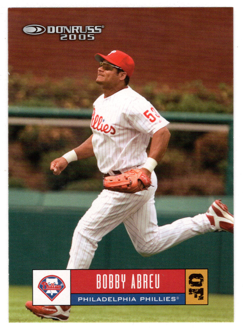 Bobby Abreu - Philadelphia Phillies (MLB Baseball Card) 2005 Donruss # 292 Mint