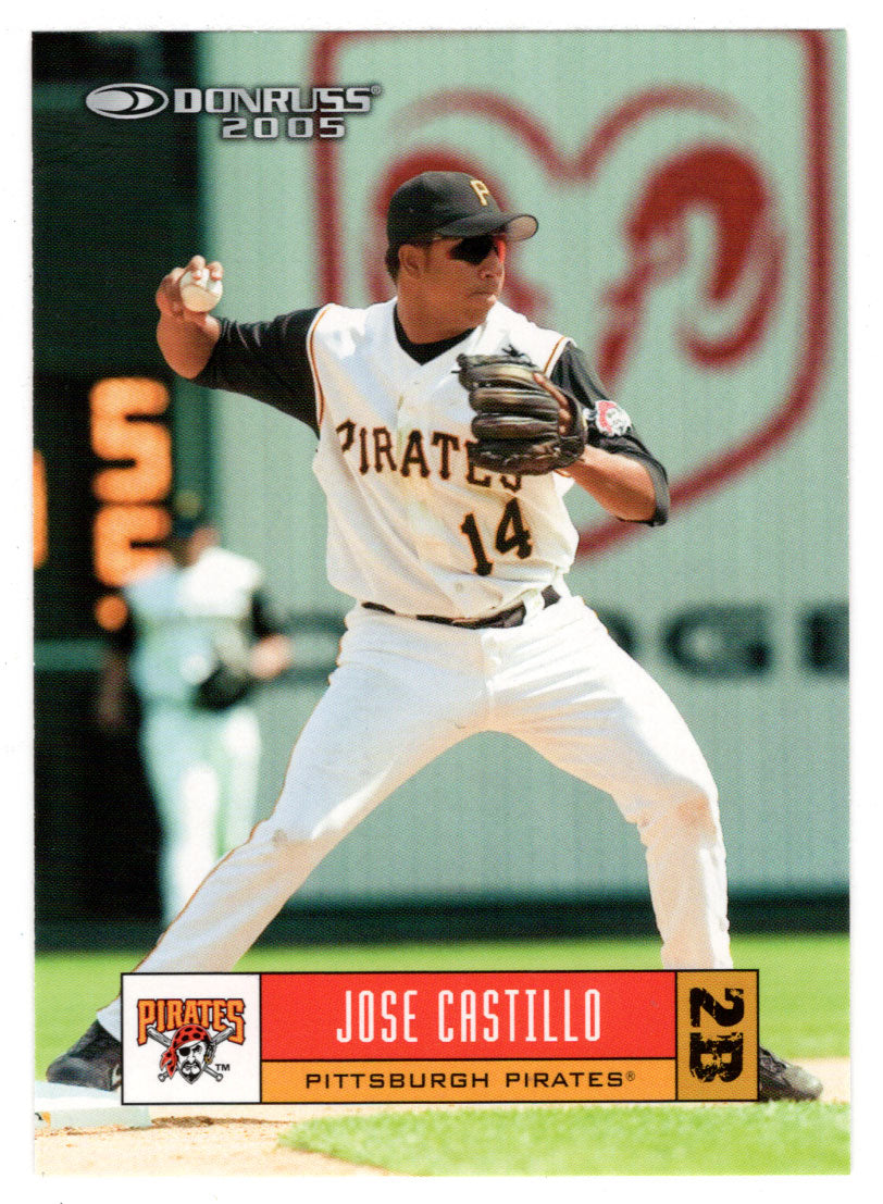 Jose Castillo - Pittsburgh Pirates (MLB Baseball Card) 2005 Donruss # 307 Mint