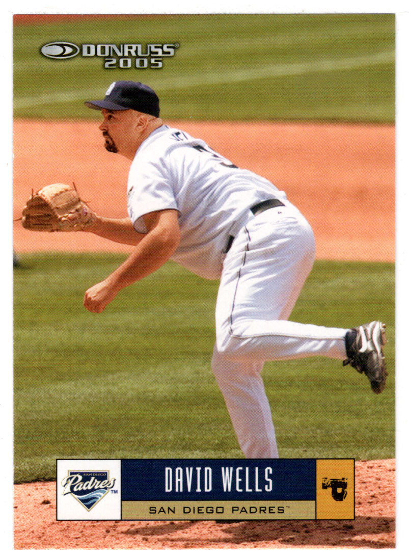 David Wells - San Diego Padres (MLB Baseball Card) 2005 Donruss # 312 Mint