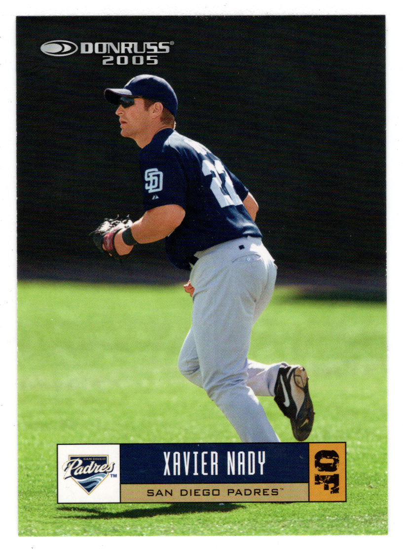 Xavier Nady - San Diego Padres (MLB Baseball Card) 2005 Donruss # 319 Mint