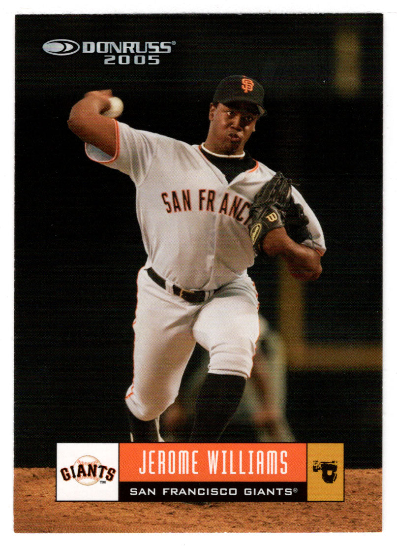 Jerome Williams - San Francisco Giants (MLB Baseball Card) 2005 Donruss # 324 Mint