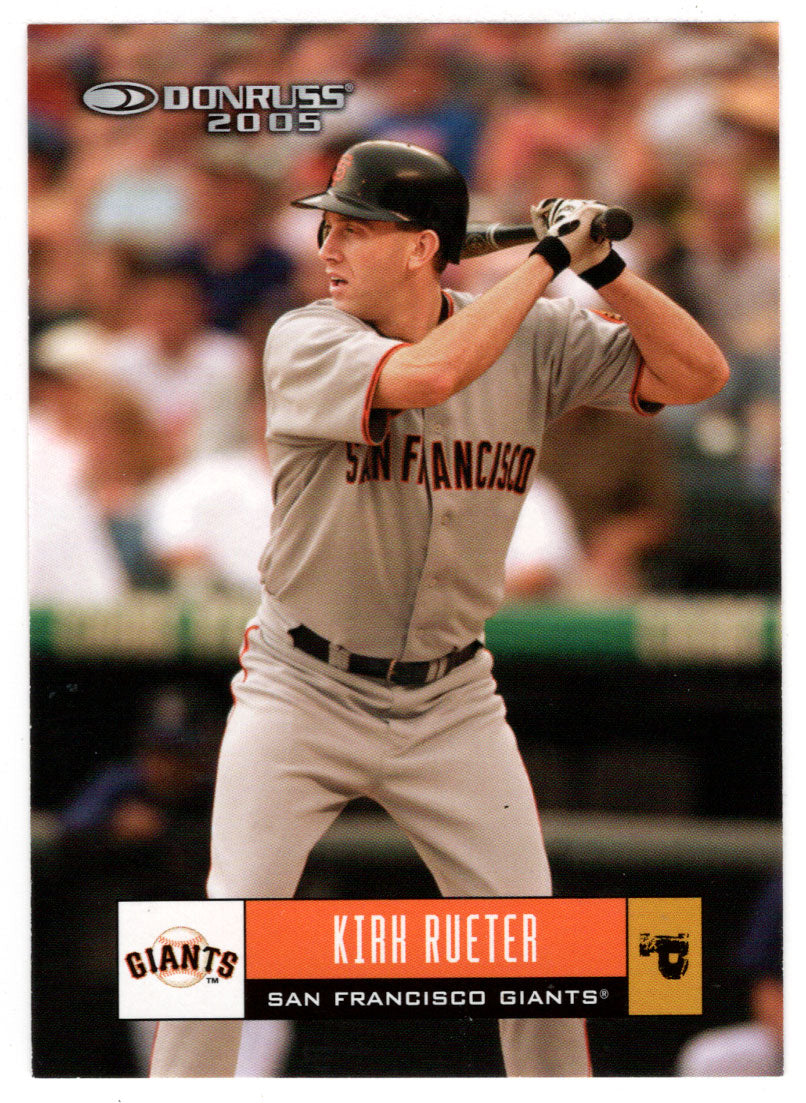 Kirk Rueter - San Francisco Giants (MLB Baseball Card) 2005 Donruss # 325 Mint
