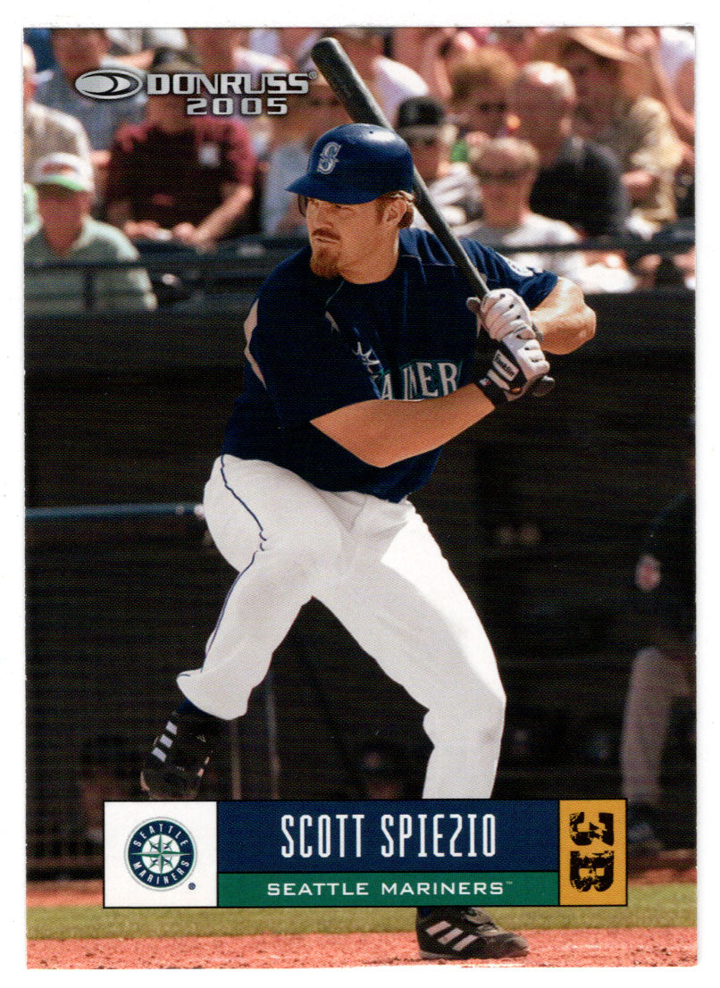 Scott Spiezio - Seattle Mariners (MLB Baseball Card) 2005 Donruss # 333 Mint