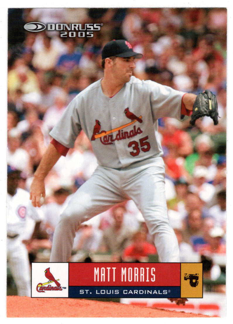 Matt Morris - St. Louis Cardinals (MLB Baseball Card) 2005 Donruss # 339 Mint
