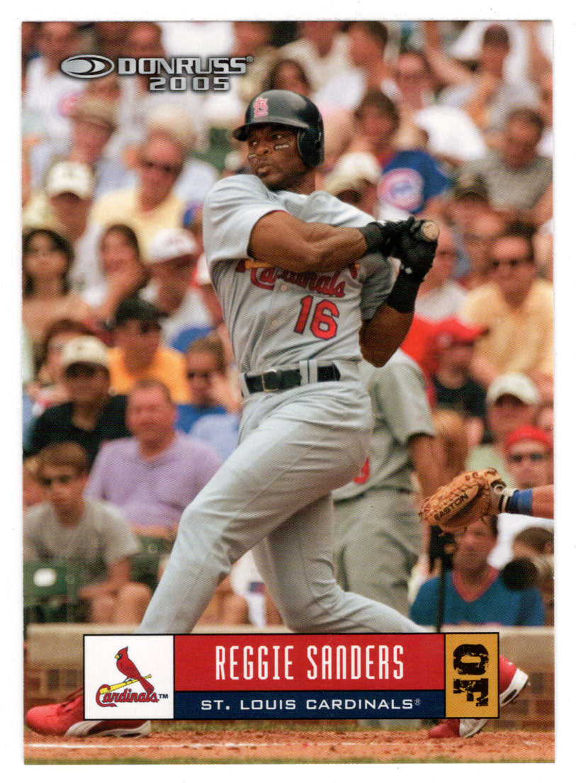 Reggie Sanders - St. Louis Cardinals (MLB Baseball Card) 2005 Donruss # 341 Mint