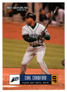 Carl Crawford - Tampa Bay Devil Rays (MLB Baseball Card) 2005 Donruss # 346 Mint