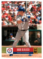 Hank Blalock - Texas Rangers (MLB Baseball Card) 2005 Donruss # 357 Mint