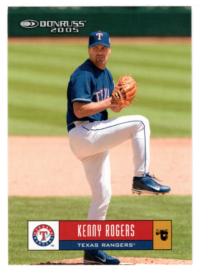 Kenny Rogers - Texas Rangers (MLB Baseball Card) 2005 Donruss # 358 Mint