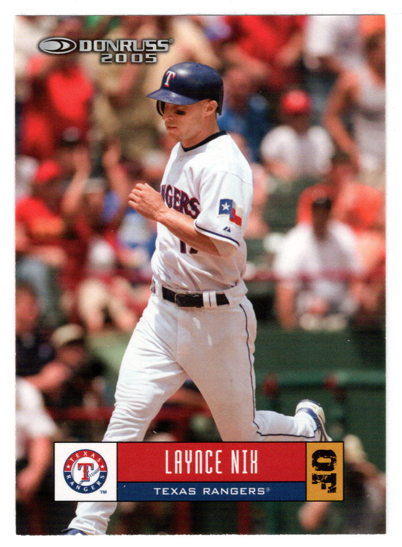 Laynce Nix - Texas Rangers (MLB Baseball Card) 2005 Donruss # 360 Mint
