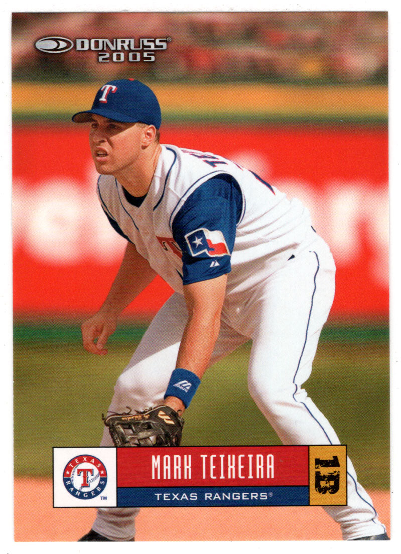 Mark Teixeira - Texas Rangers (MLB Baseball Card) 2005 Donruss # 361 Mint