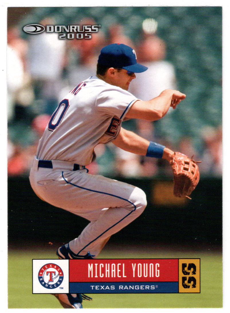 Michael Young - Texas Rangers (MLB Baseball Card) 2005 Donruss # 362 Mint