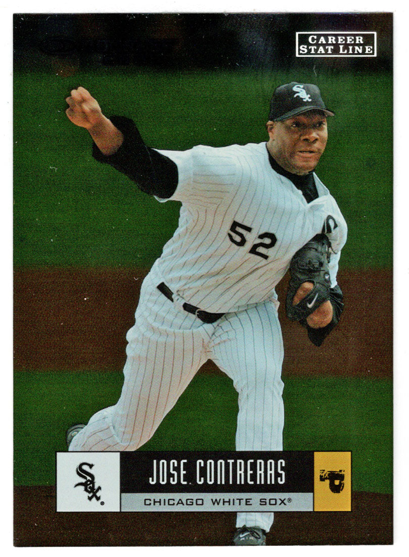 Jose Contreras - 57/222 - Chicago While Sox (MLB Baseball Card) 2005 Donruss # 276 Mint
