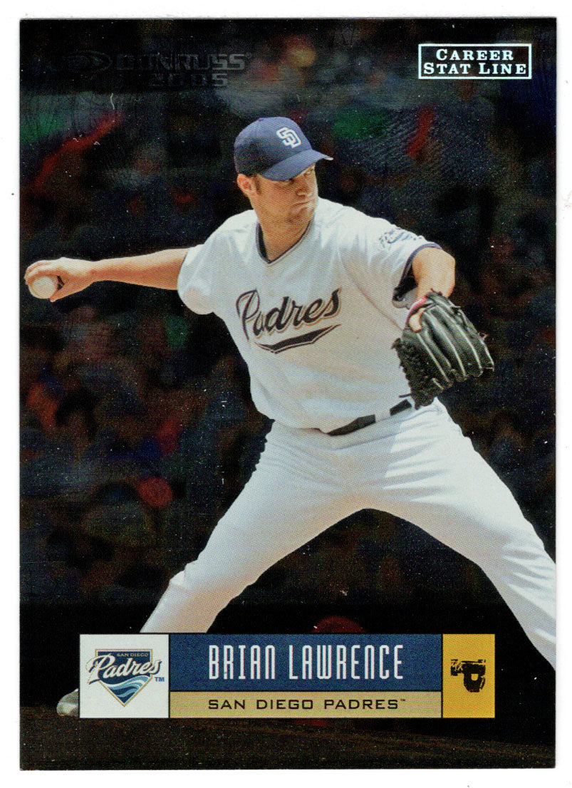 Brian Lawrence - 350/391 - San Diego Padres (MLB Baseball Card) 2005 Donruss # 310 Mint