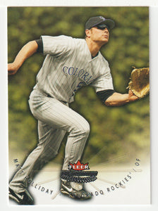 Matt Holliday - Colorado Rockies (MLB Baseball Card) 2005 Fleer Platinum # 2 Mint