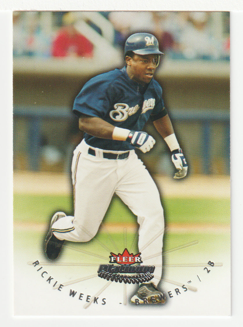 Rickie Weeks - Milwaukee Brewers (MLB Baseball Card) 2005 Fleer Platinum # 3 Mint