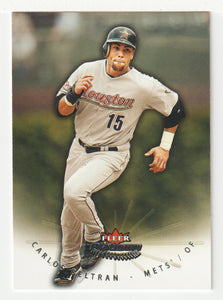 Carlos Beltran - New York Mets (MLB Baseball Card) 2005 Fleer Platinum # 13 Mint