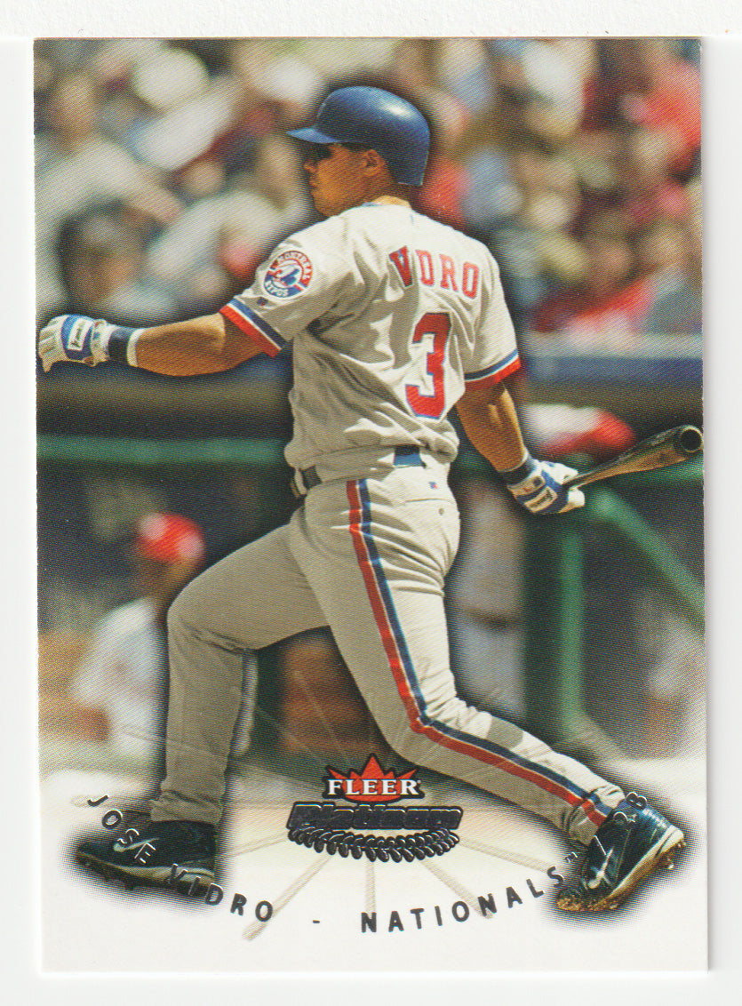 Jose Vidro - Washington Nationals (MLB Baseball Card) 2005 Fleer Platinum # 16 Mint