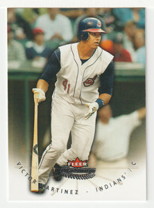 Victor Martinez - Cleveland Indians (MLB Baseball Card) 2005 Fleer Platinum # 22 Mint