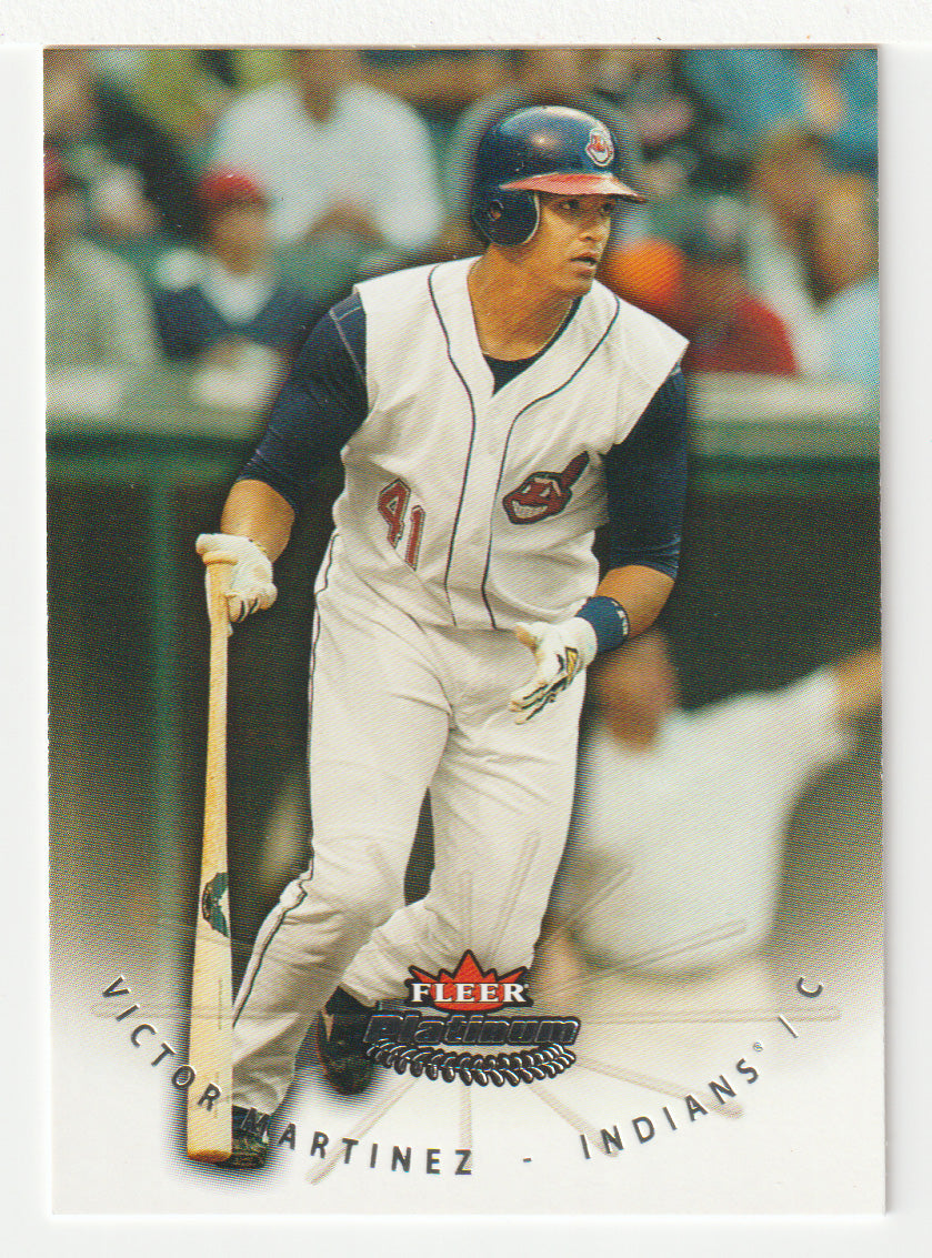 Victor Martinez - Cleveland Indians (MLB Baseball Card) 2005 Fleer Platinum # 22 Mint