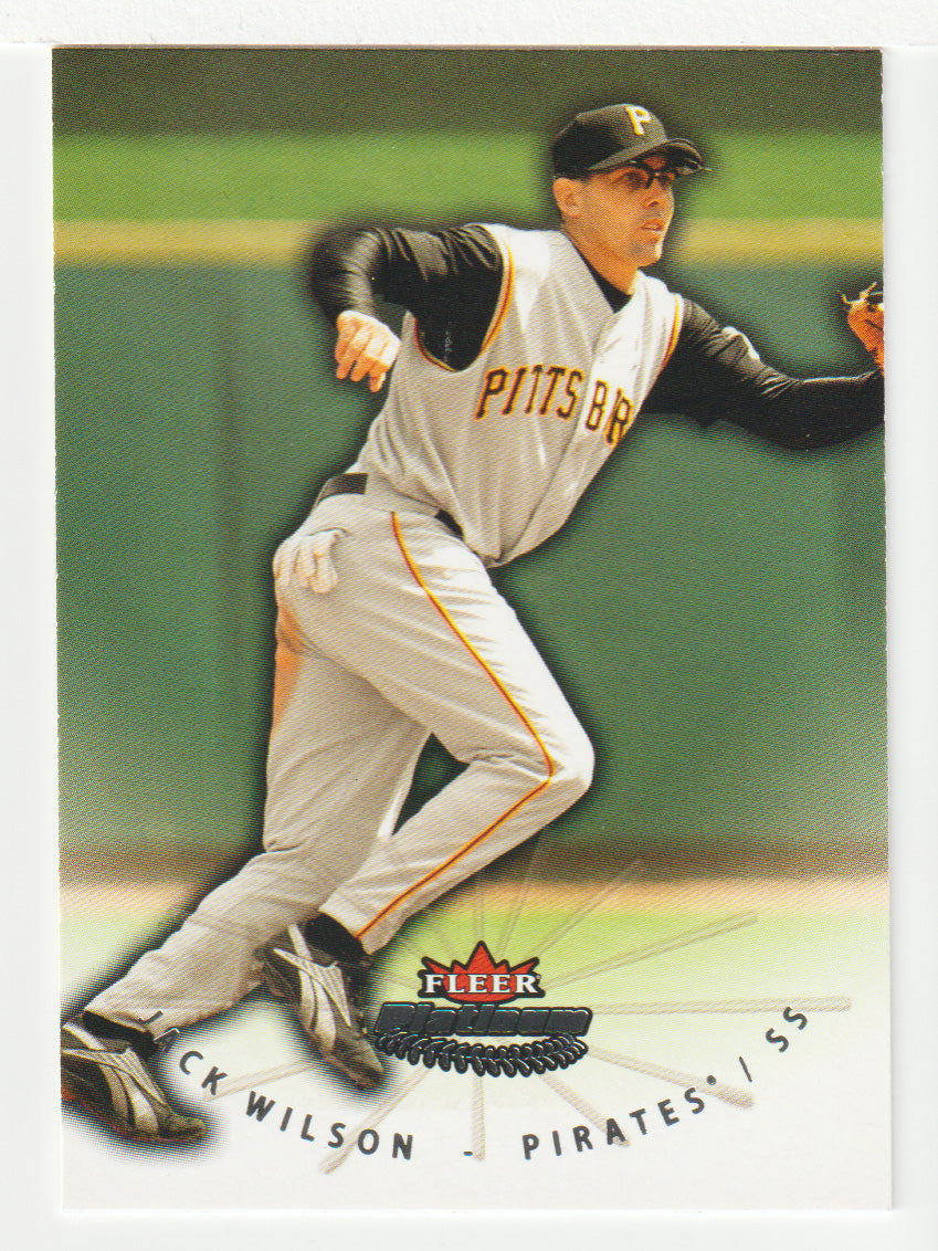 Jack Wilson - Pittsburgh Pirates (MLB Baseball Card) 2005 Fleer Platinum # 28 Mint