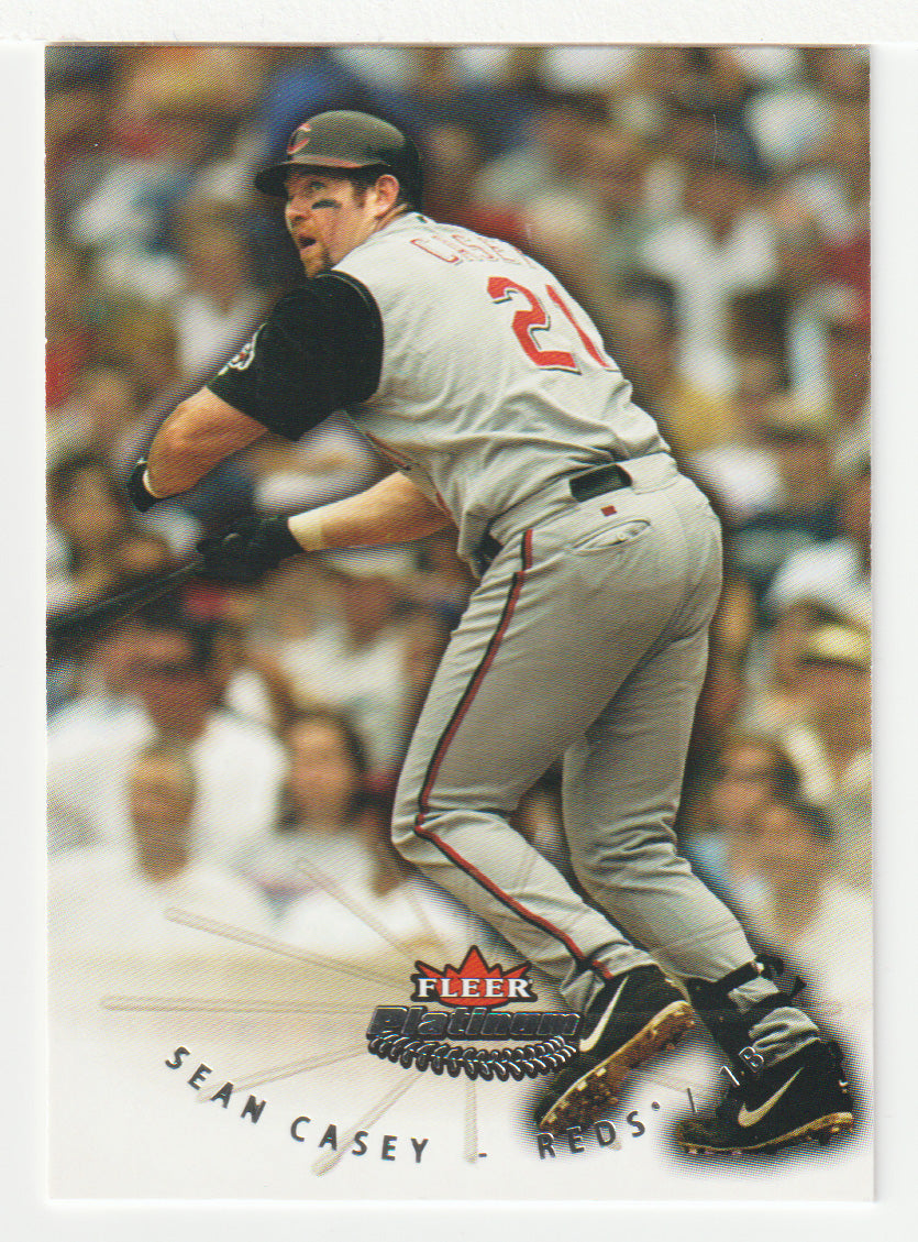 Sean Casey - Cincinnati Reds (MLB Baseball Card) 2005 Fleer Platinum # 49 Mint