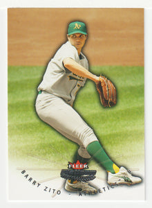 Barry Zito - Oakland Athletics (MLB Baseball Card) 2005 Fleer Platinum # 57 Mint