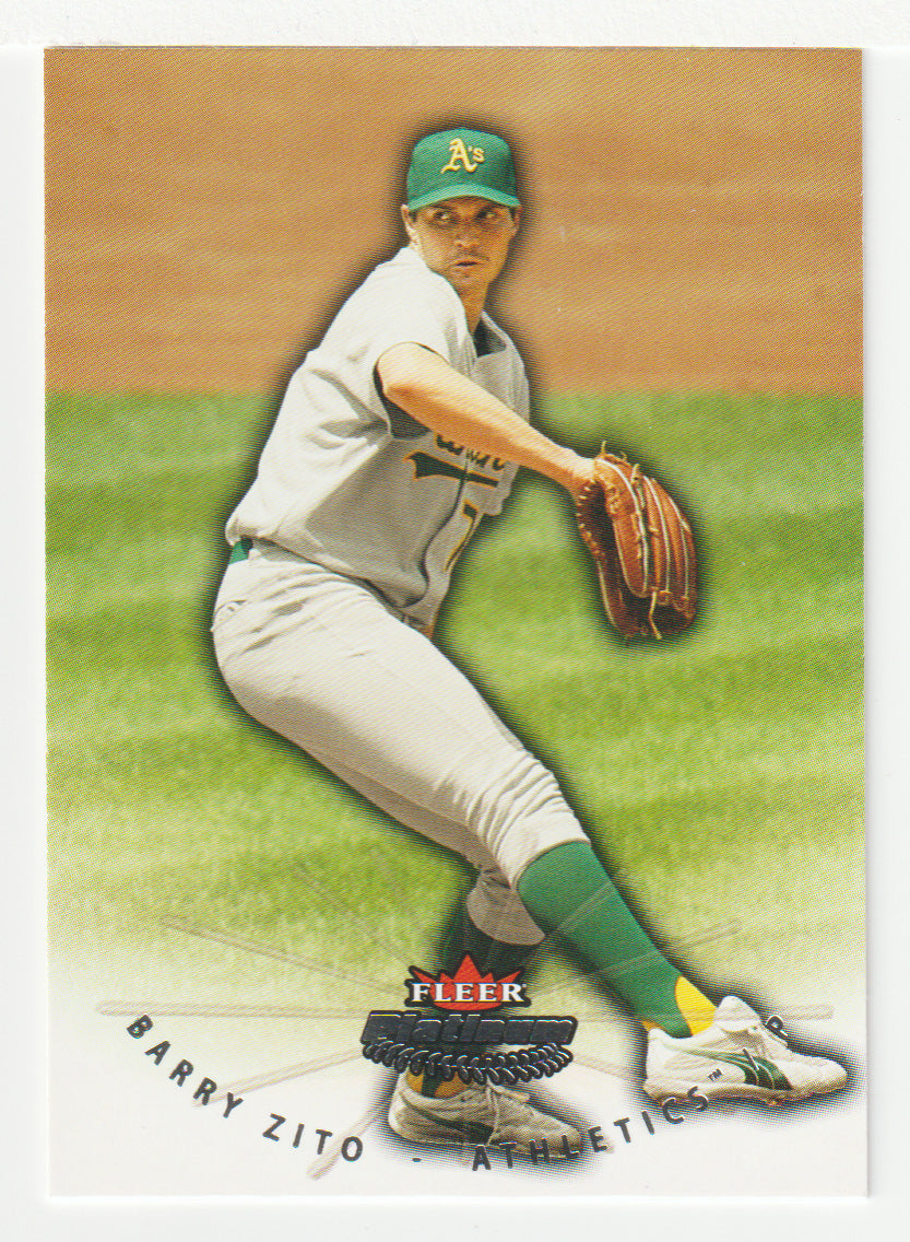 Barry Zito - Oakland Athletics (MLB Baseball Card) 2005 Fleer Platinum # 57 Mint