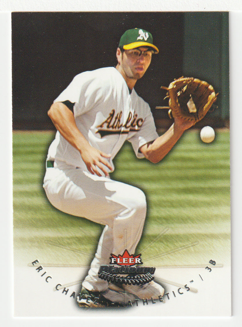 Eric Chavez - Oakland Athletics (MLB Baseball Card) 2005 Fleer Platinum # 61 Mint