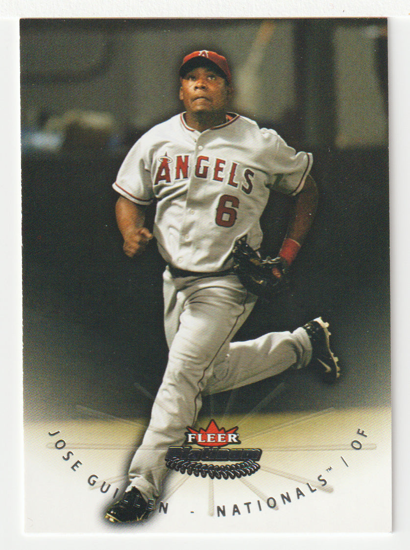 Jose Guillen - Washington Nationals (MLB Baseball Card) 2005 Fleer Platinum # 75 Mint