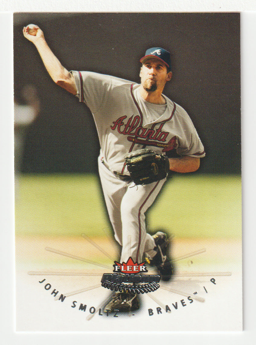 John Smoltz - Atlanta Braves (MLB Baseball Card) 2005 Fleer Platinum # 80 Mint