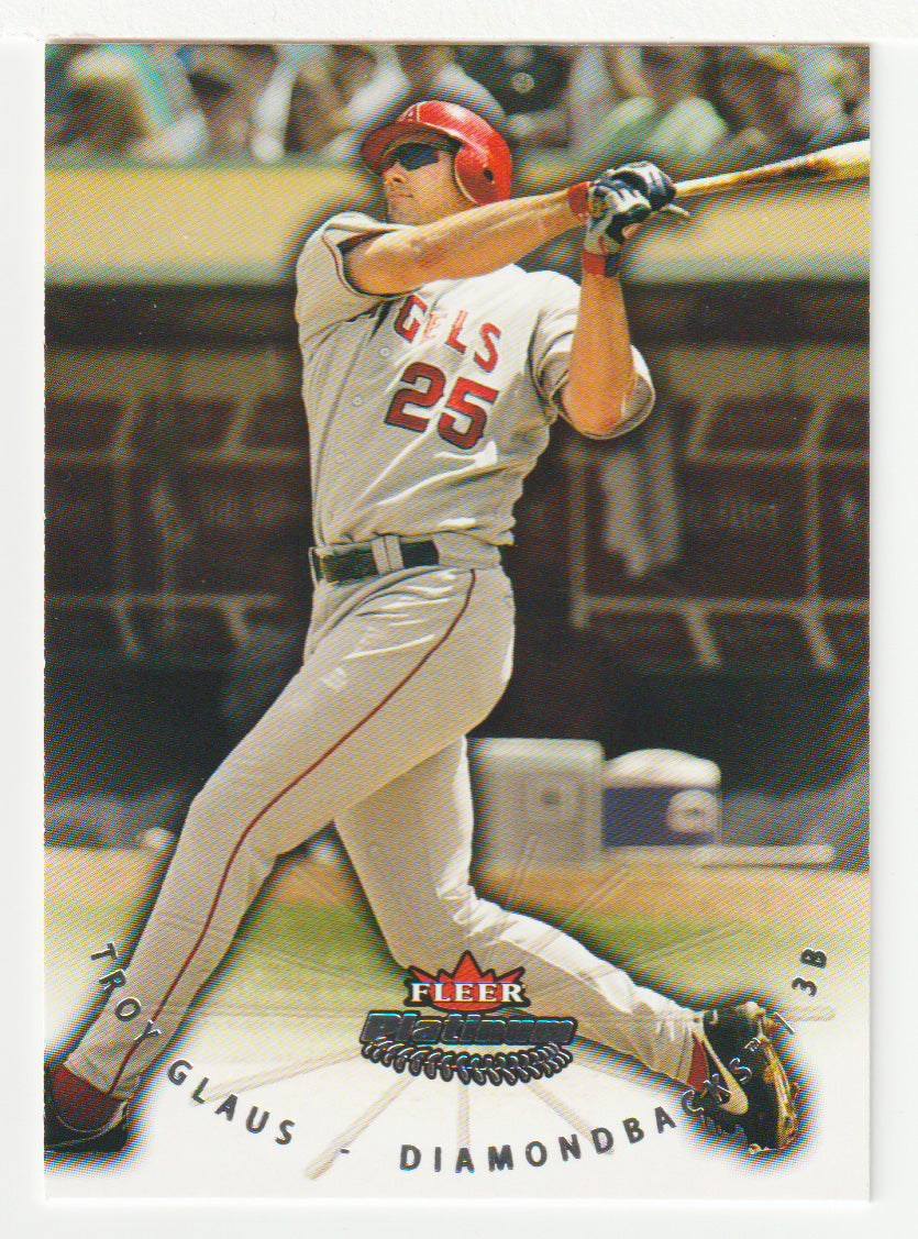 Troy Glaus - Arizona Diamondbacks (MLB Baseball Card) 2005 Fleer Platinum # 87 Mint
