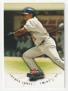 Jacque Jones - Minnesota Twins (MLB Baseball Card) 2005 Fleer Platinum # 92 Mint