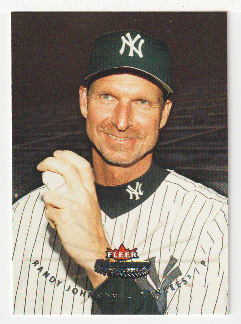 Randy Johnson - New York Yankees (MLB Baseball Card) 2005 Fleer Platinum # 94 Mint