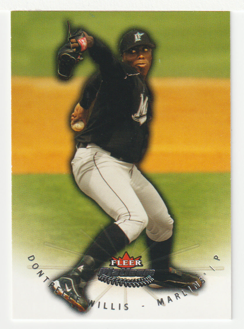 Dontrelle Willis - Florida Marlins (MLB Baseball Card) 2005 Fleer Platinum # 95 Mint