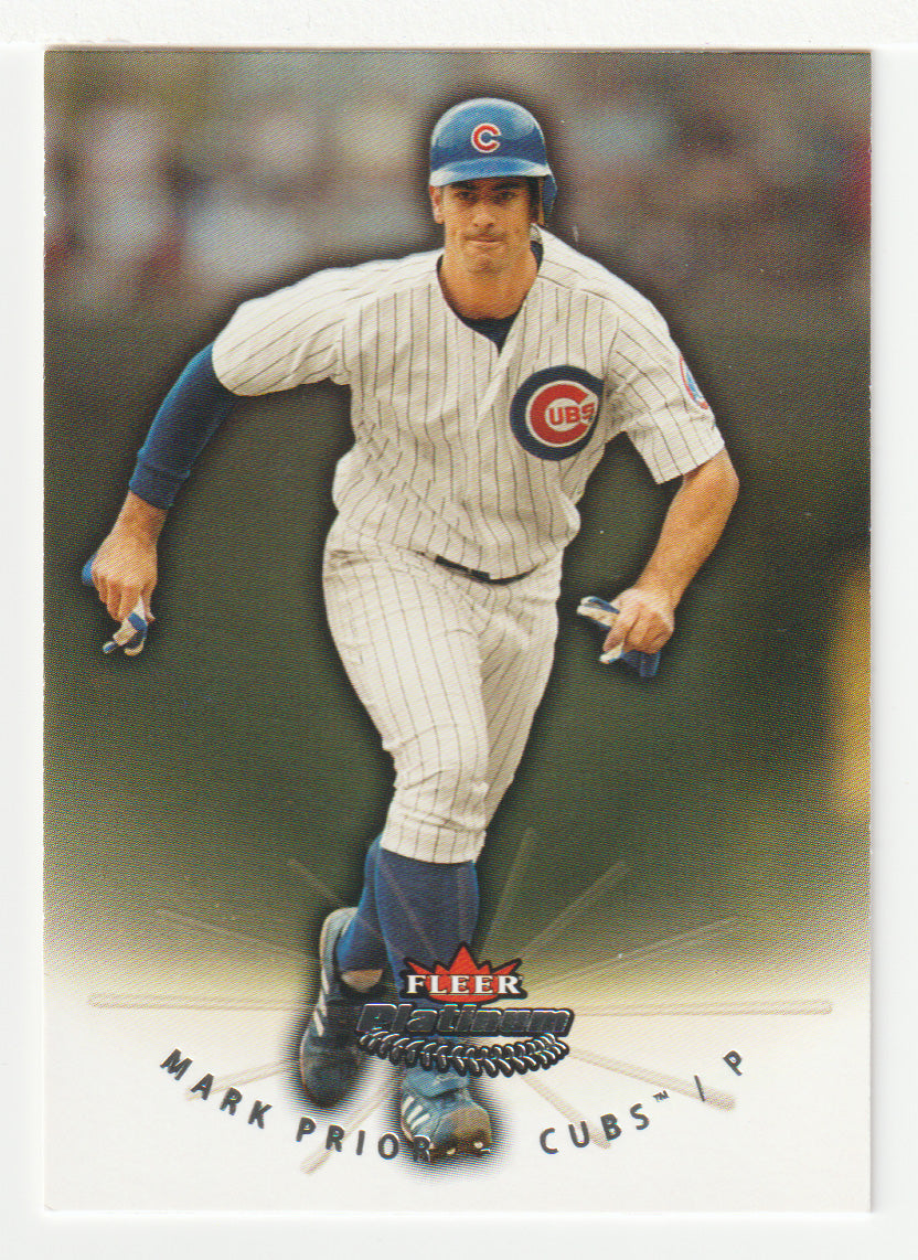 Mark Prior - Chicago Cubs (MLB Baseball Card) 2005 Fleer Platinum # 98 Mint
