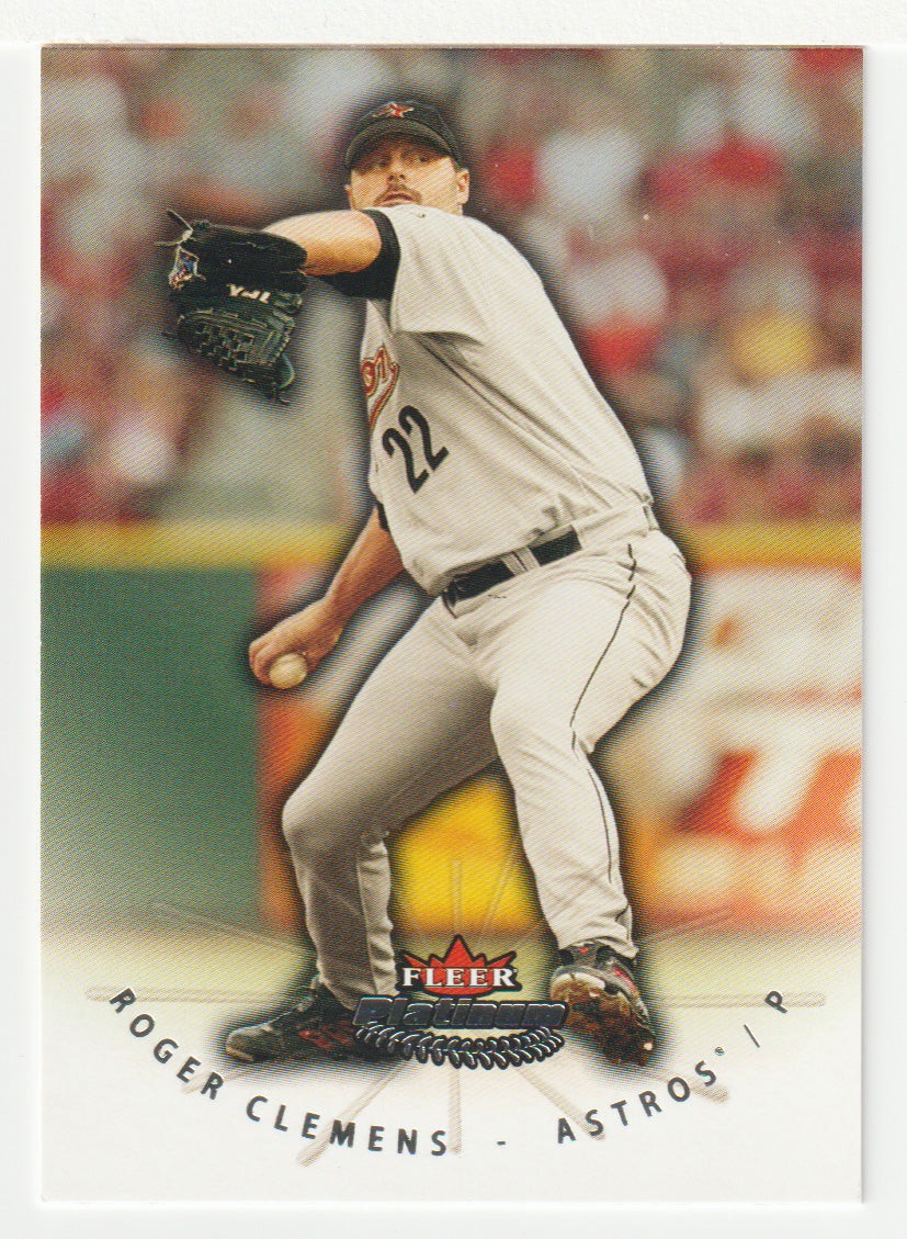 Roger Clemens - Houston Astros (MLB Baseball Card) 2005 Fleer Platinum # 100 Mint