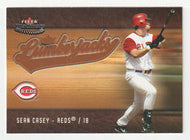 Sean Casey - Cincinnati Reds - Lumberjacks (MLB Baseball Card) 2005 Fleer Platinum # 14 - LJ Mint