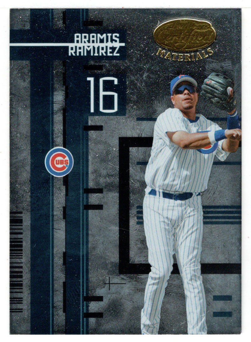 Aramis Ramirez - Chicago Cubs (MLB Baseball Card) 2005 Leaf Certified Materials # 10 Mint