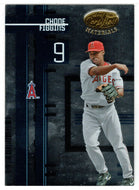 Chone Figgins - Los Angeles Angels (MLB Baseball Card) 2005 Leaf Certified Materials # 27 Mint