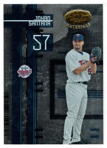 Johan Santana - Minnesota Twins (MLB Baseball Card) 2005 Leaf Certified Materials # 71 Mint