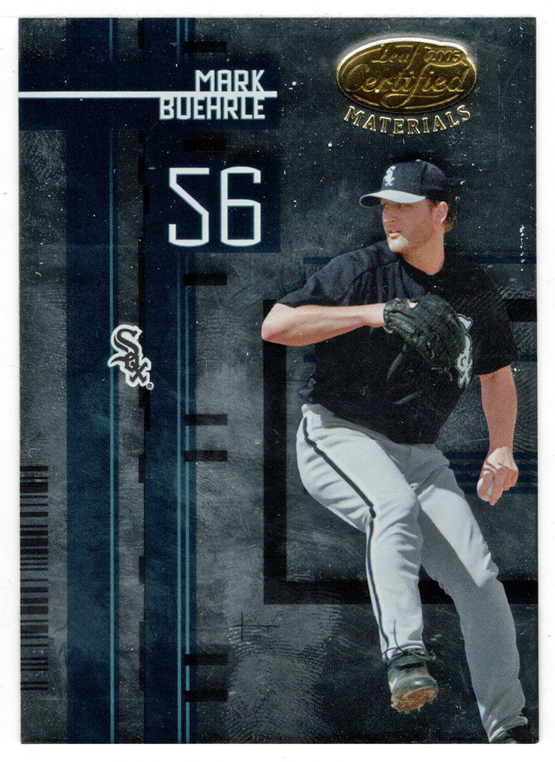 Mark Buehrle - Chicago White Sox (MLB Baseball Card) 2005 Leaf Certified Materials # 101 Mint