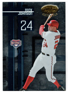 Nick Johnson - Washington Nationals (MLB Baseball Card) 2005 Leaf Certified Materials # 163 Mint